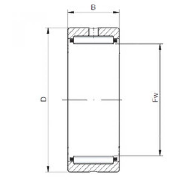 Bearing NK105/36 CX #1 image