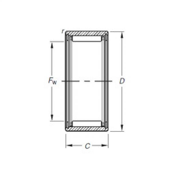 Bearing NK10/12 Timken #1 image