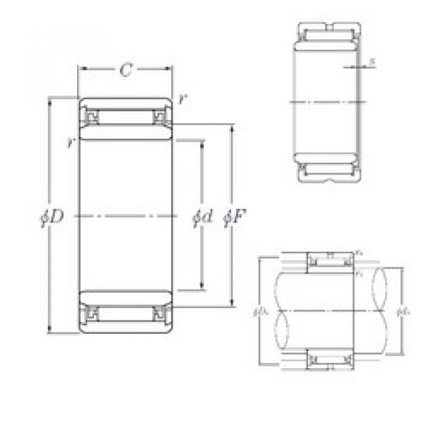 Bearing NK10/16+IR7×10×16 NTN #1 image