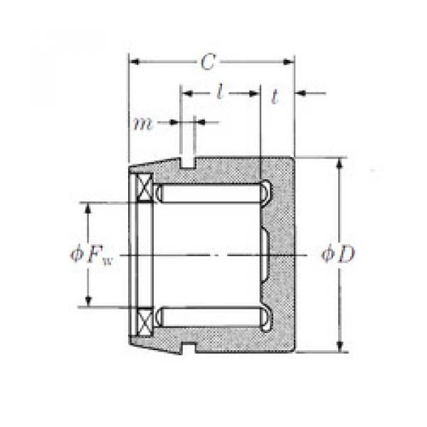 Bearing NSA02901 NSK #1 image