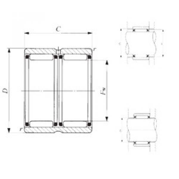 Bearing RNAFW 183024 IKO #1 image