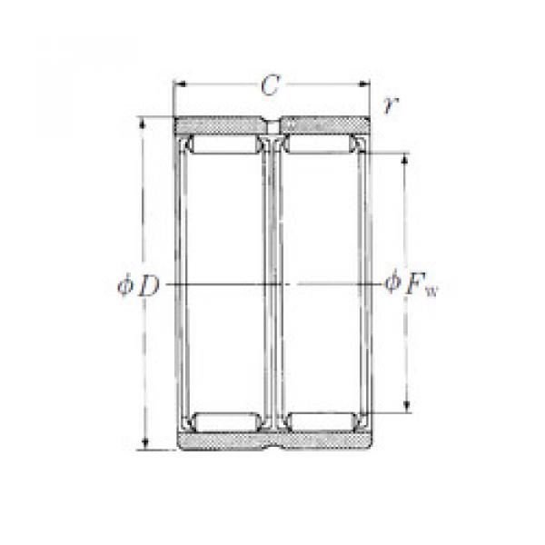 Bearing RNAFW354732 NSK #1 image