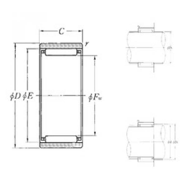 Bearing RNAO-10×20×12 NTN #1 image