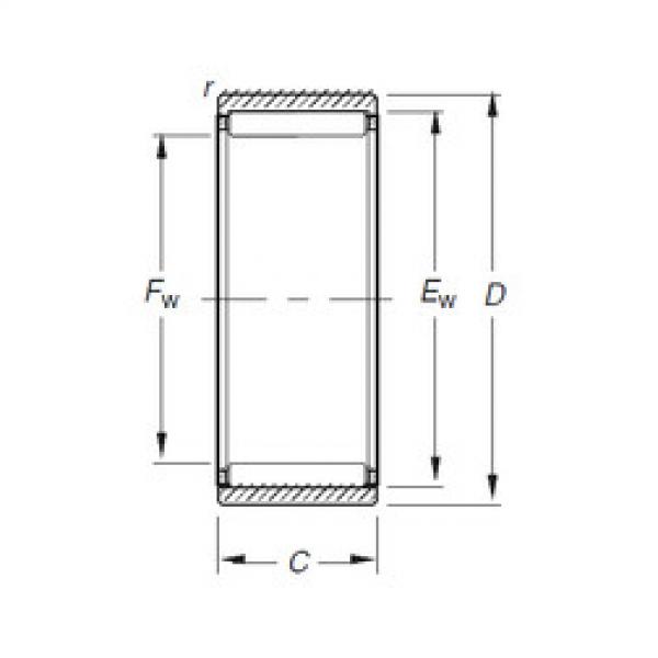 Bearing RNAO100X120X30 Timken #1 image