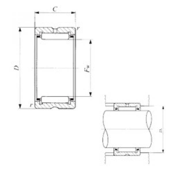 Bearing TAF 354520/SG IKO #1 image