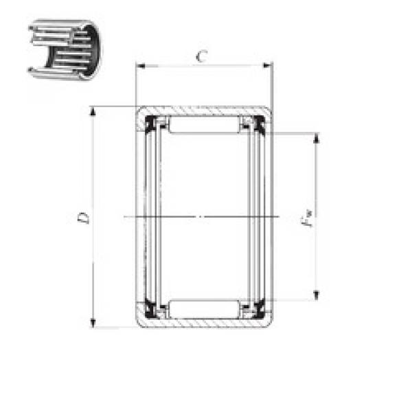 Bearing TLA 1516 UU IKO #1 image