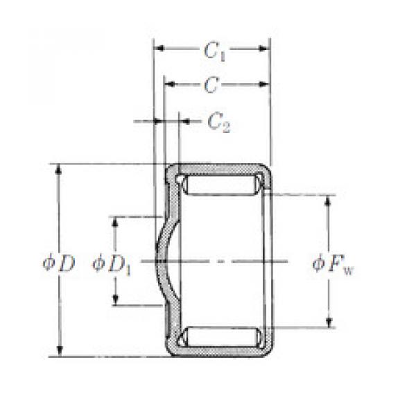 Bearing ZY-108 NSK #1 image