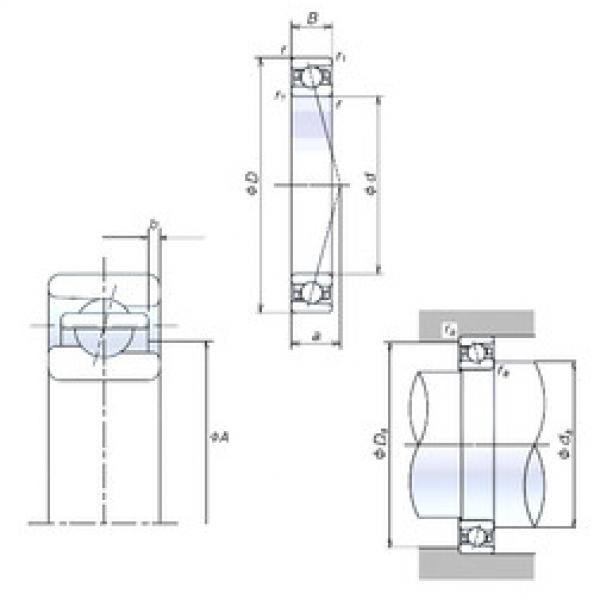 Bearing 105BER10S NSK #1 image