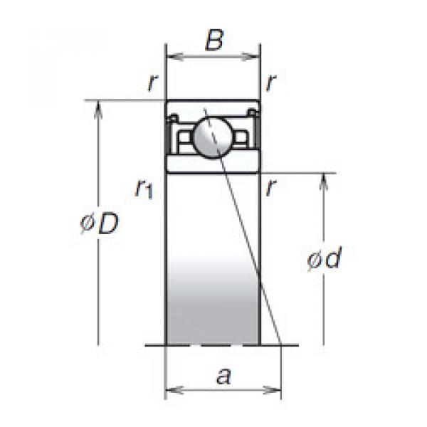 Bearing 100BNR29SV1V NSK #1 image