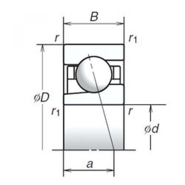 Bearing 10BGR02H NSK #1 image