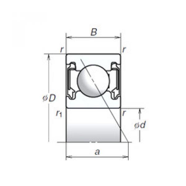 Bearing 10BSA10T1X NSK #1 image