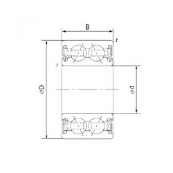 Bearing 2TS2-DF0863LLACS56/5C NTN #1 image