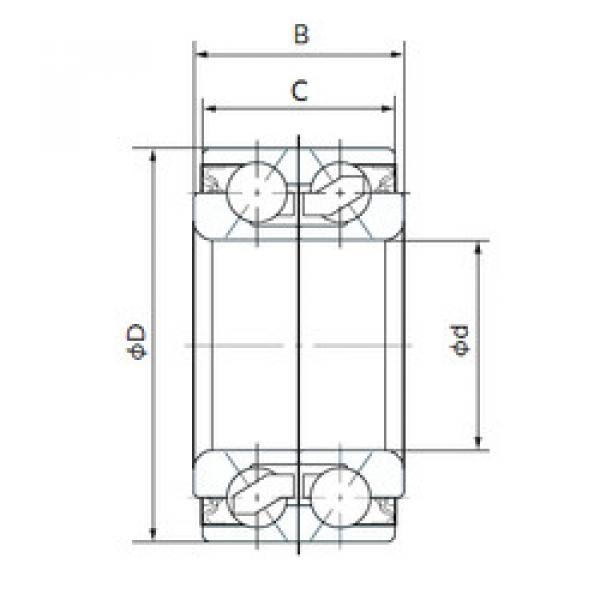 Bearing V1-38BVV07-22G NACHI #1 image