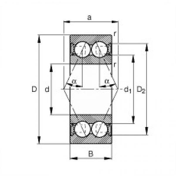 Bearing 30/6-B-2RSR-TVH FAG #1 image