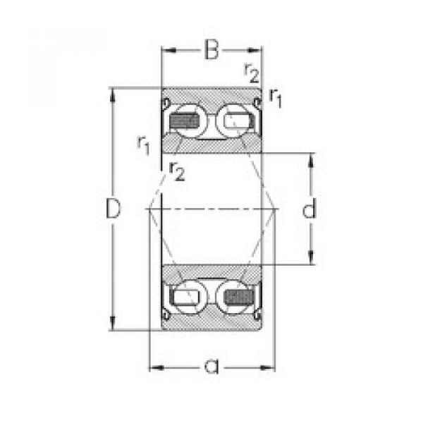 Bearing 3203-B-2Z-TV NKE #1 image