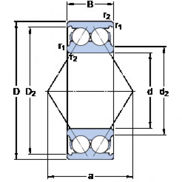 Bearing 3202 ATN9 SKF #1 image