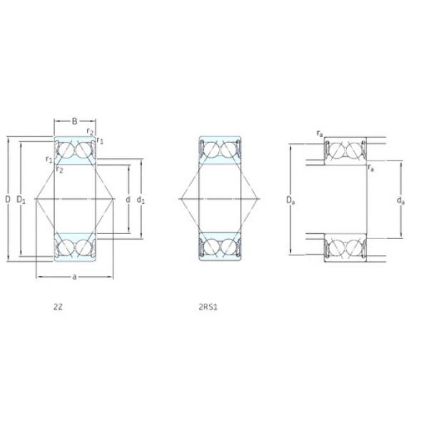 Bearing 3201A-2Z SKF #1 image