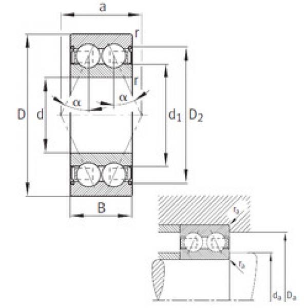 Bearing 3204-B-2Z-TVH FAG #1 image