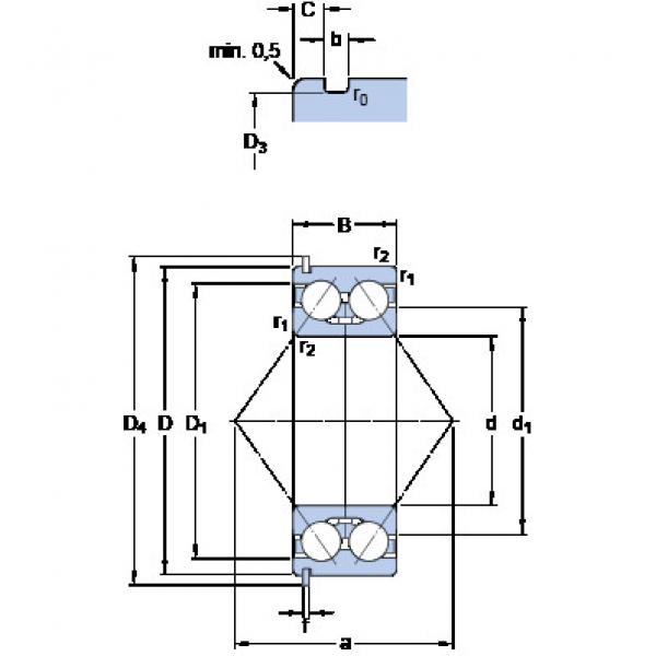 Bearing 3309 DNRCBM SKF #1 image