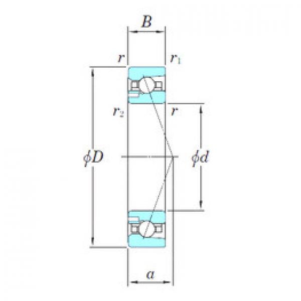 Bearing 3NCHAD011CA KOYO #1 image