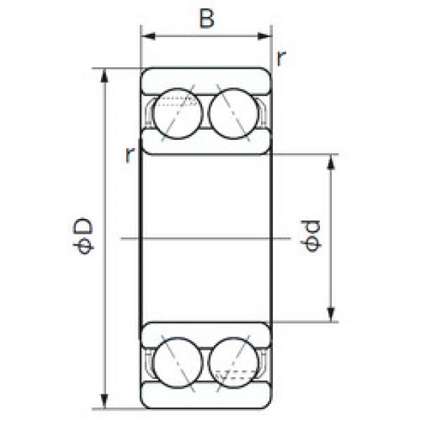 Bearing 5200 NACHI #1 image