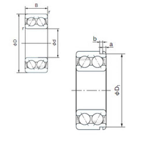 Bearing 5202AN NACHI #1 image