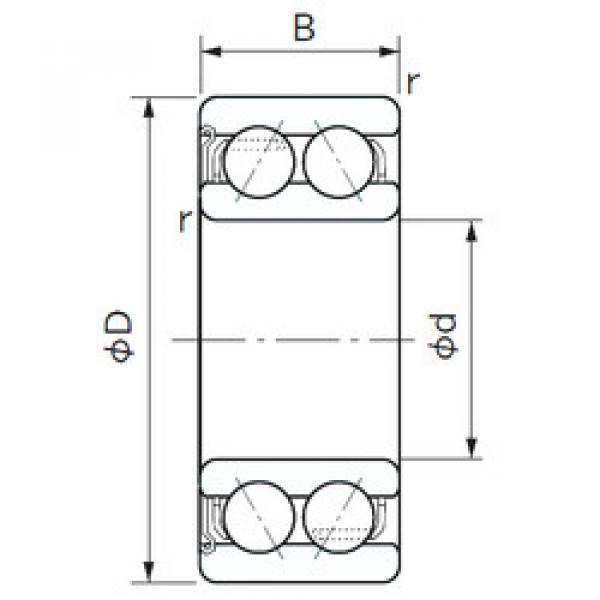 Bearing 5211Z NACHI #1 image