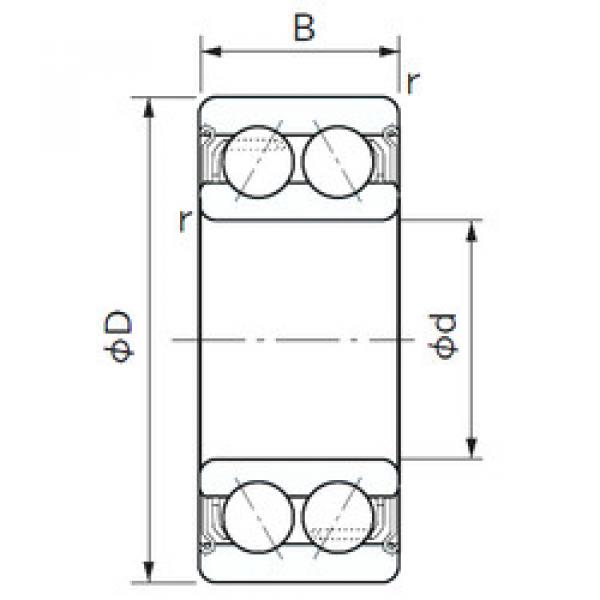 Bearing 5201ZZ NACHI #1 image