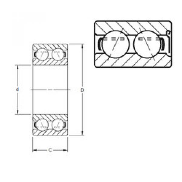 Bearing 5206WD Timken #1 image