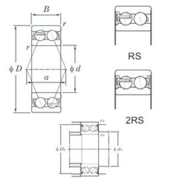 Bearing 5208-2RS KOYO #1 image