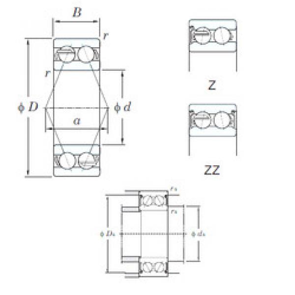 Bearing 5212ZZ KOYO #1 image