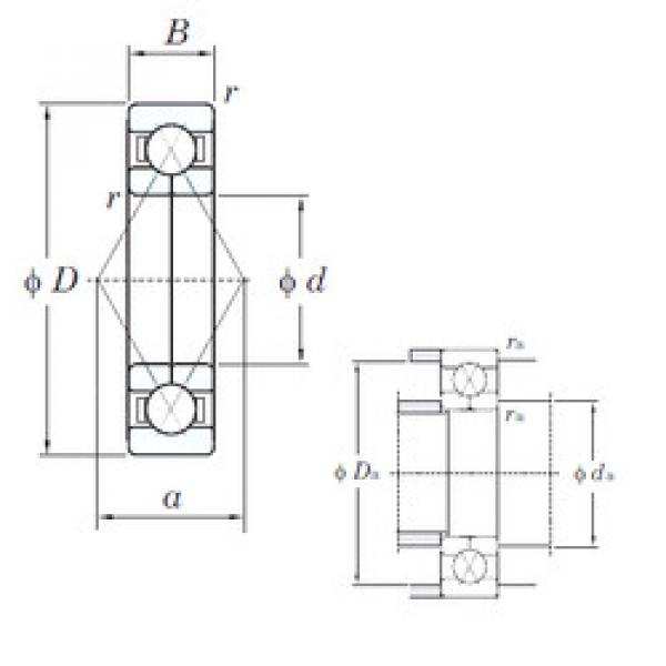 Bearing 6208BI KOYO #1 image