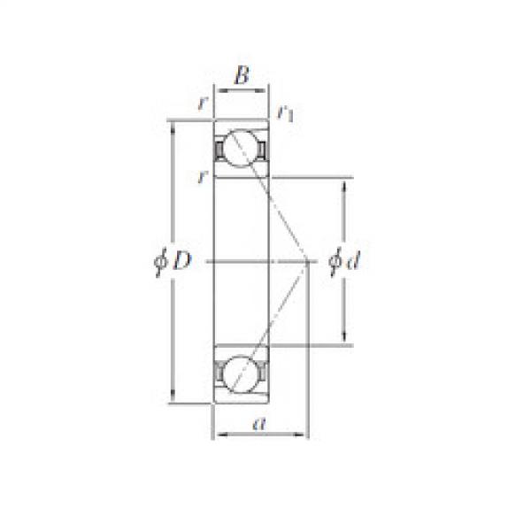 Bearing 7022B KOYO #1 image