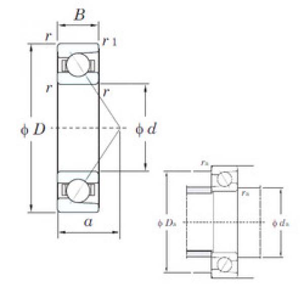 Bearing 7000B KOYO #1 image