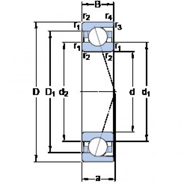 Bearing 7001 ACD/P4A SKF #1 image