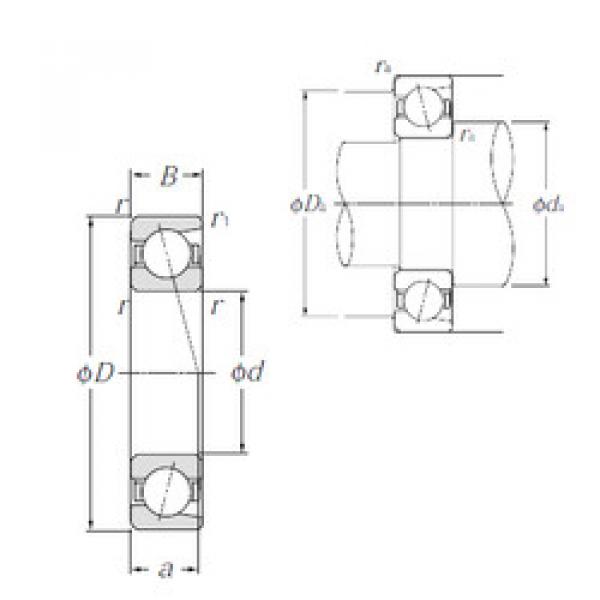 Bearing 7002C NTN #1 image