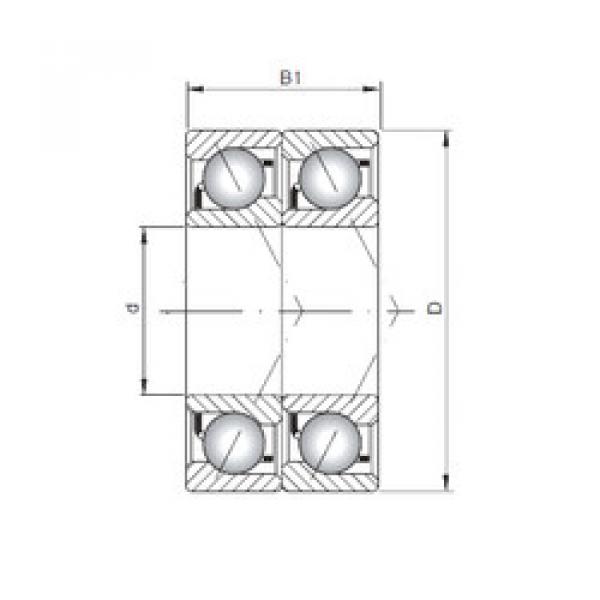 Bearing 7000 B-UD CX #1 image