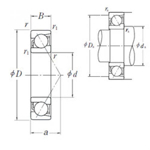 Bearing 7000 A NSK #1 image