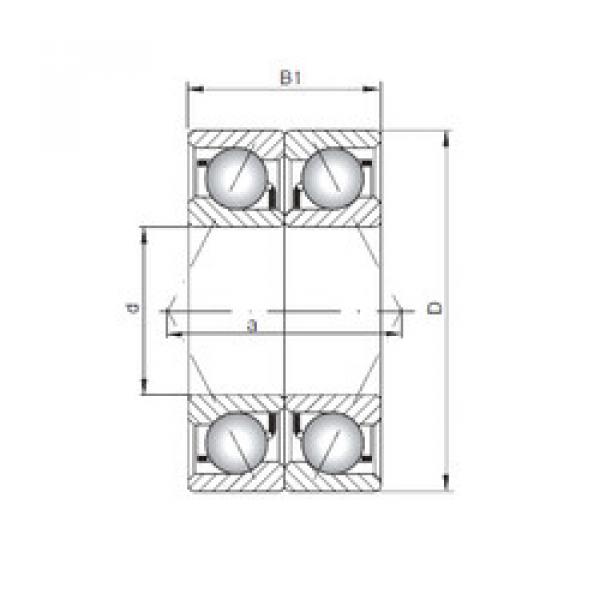 Bearing 7024 BDB ISO #1 image