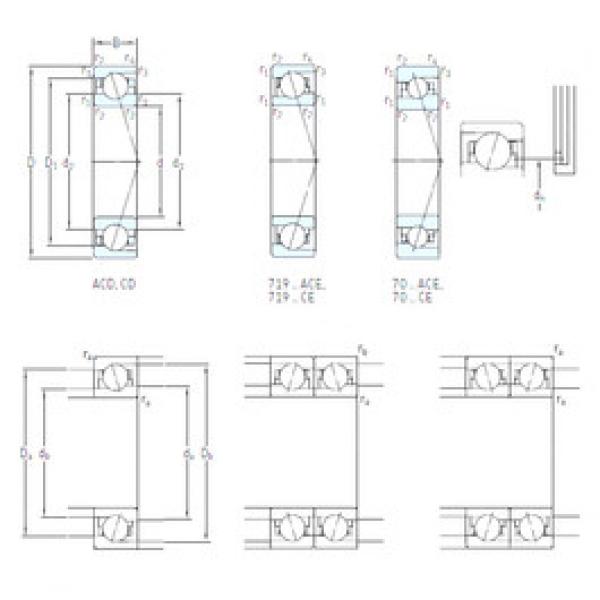 Bearing 7007 CB/HCP4A SKF #1 image