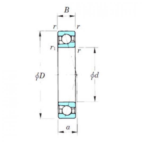 Bearing 7007CPA KOYO #1 image