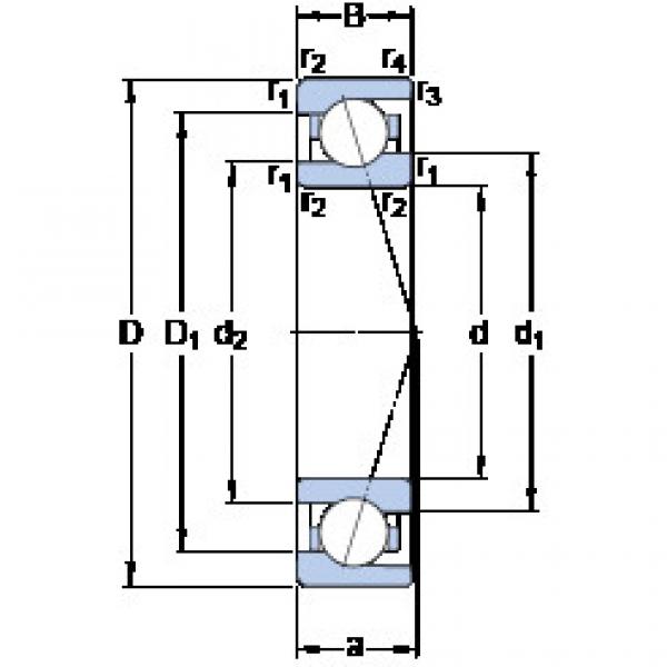 Bearing 719/8 ACE/HCP4A SKF #1 image