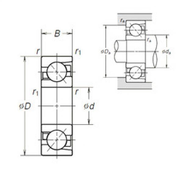 Bearing 7203BEA NSK #1 image