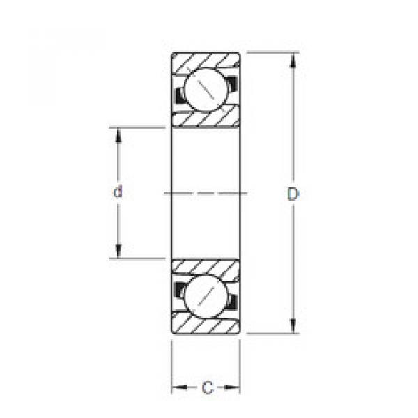 Bearing 7222WN MBR Timken #1 image