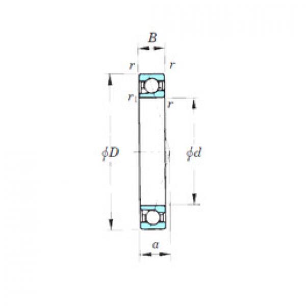 Bearing 7901CPA KOYO #1 image