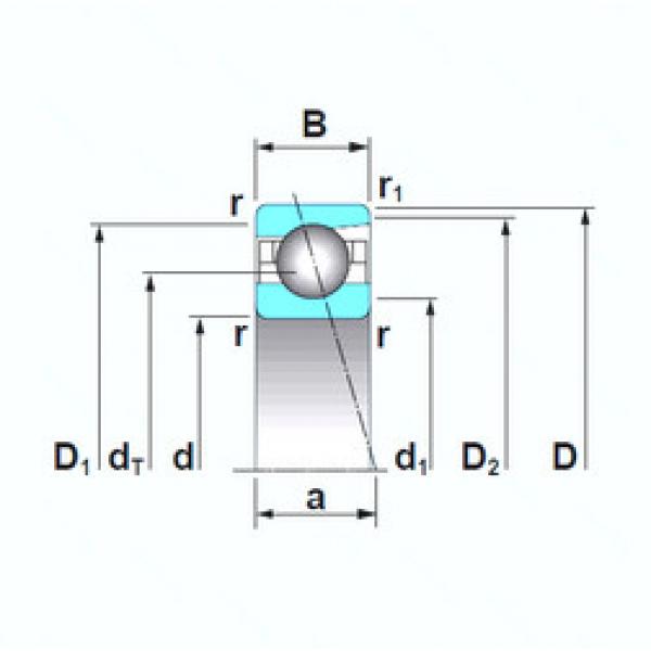 Bearing 7921CTRSU NSK #1 image