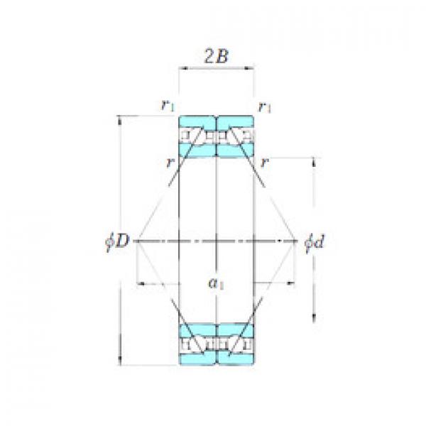 Bearing ACT007DB KOYO #1 image