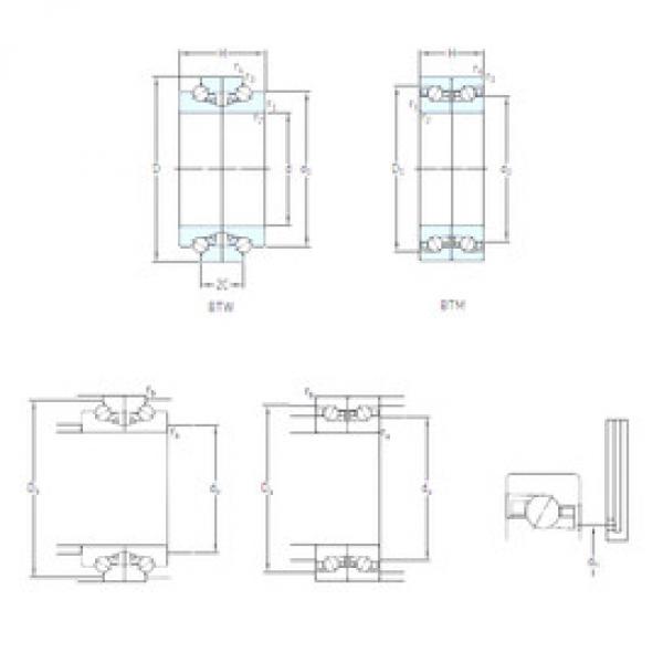 Bearing BTM 100 BTN9/HCP4CDB SKF #1 image