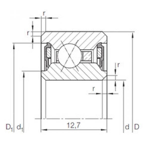 Bearing CSXU 050.2RS INA #1 image