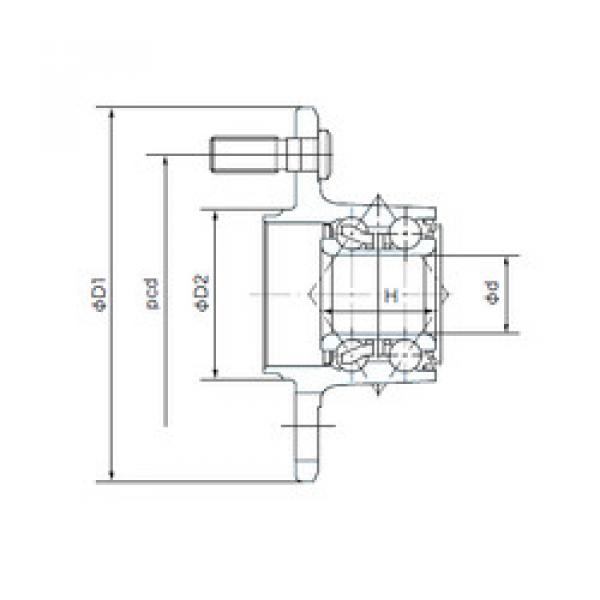 Bearing F28BVV10-M4A NACHI #1 image